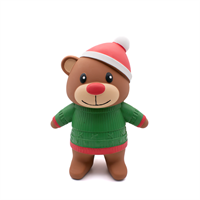 Great&Small Christmas Latex Rudolph Bear